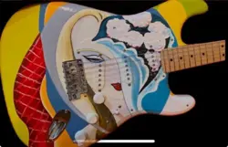 STRATOCASTER CUSTOM PAINTED