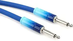 FENDER OMBRé SERIES STRAIGHT TO STRAIGHT INSTRUMENT CABLE - 10 FOOT, BELAIR BLUE