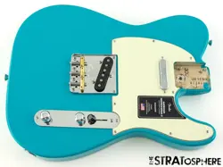 FENDER AMERICAN PROFESSIONAL II TELECASTER LOADED BODY, TELE MIAMI BLUE