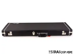 FENDER AV II AMERICAN VINTAGE 1966 JAZZMASTER BLACK TOLEX 66 HARDSHELL CASE