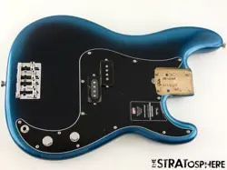 FENDER AMERICAN PROFESSIONAL II PRECISION P BASS, LOADED BODY DARK NIGHT