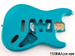 FENDER AMERICAN PROFESSIONAL II STRATOCASTER BODY STRAT MIAMI BLUE!