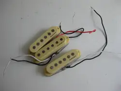 FENDER STRATOCASTER GUITAR ALNICO PICKUPS SET OF 3 FOR PROJECT UPGRADE