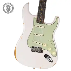 NEW FENDER CUSTOM SHOP LATE '62 STRATOCASTER RELIC SUPER FADED AGED SHELL PINK