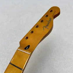 GUITAR NECK FENDER TELECASTER 22 FRETS ONE PIECE MAPLE USED