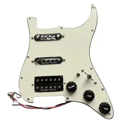 SSS PREWIRED LOADED STRAT PICKGUARD SET LOADED SD ALNICO 5 PICKUP SET FOR FENDER