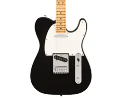 USED FENDER PLAYER II TELECASTER - BLACK W/MAPLE FB