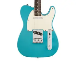 USED FENDER PLAYER II TELECASTER - AQUATONE BLUE W/ROSEWOOD FB