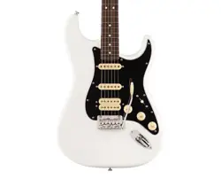 USED FENDER PLAYER II STRATOCASTER HSS - POLAR WHITE W/ROSEWOOD FB