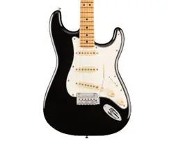 USED FENDER PLAYER II STRATOCASTER - BLACK W/MAPLE FB