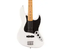 USED FENDER PLAYER II JAZZ BASS - POLAR WHITE W/MAPLE FB