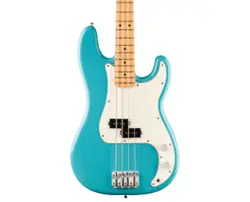 USED FENDER PLAYER II PRECISION BASS - AQUATONE BLUE W/MAPLE FB