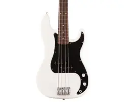 USED FENDER PLAYER II PRECISION BASS - POLAR WHITE W/ROSEWOOD FB
