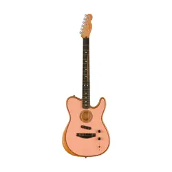 [PREORDER] FENDER FSR AMERICAN ACOUSTASONIC TELECASTER GUITAR W/BAG, EBONY FB,