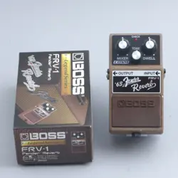 BOSS FRV-1 '63 FENDER REVERB GUITAR EFFECTS PEDAL P-26427