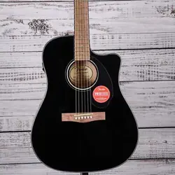 FENDER ACOUSTIC-ELECTRIC GUITAR | BLACK | CD-60SCE