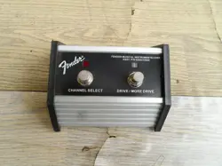 FENDER CHANNEL SELECT / DRIVE / MORE DRIVE AMPLIFIER FOOTSWITCH