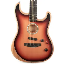 FENDER AMERICAN ACOUSTASONIC STRATOCASTER - 3 COLOR SUNBURST