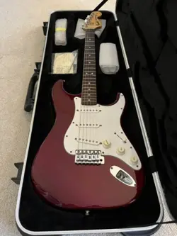 2008 FENDER STRATOCASTER ST-72 EXCELLENT CONDITION RARE OXBLOOD