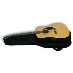 FENDER FA-100 6 STRING MUSICAL INSTRUMENT ACOUSTIC GUITAR WITH SOFT GIG BAG