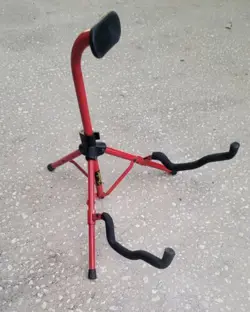 FENDER MINI ELECTRIC ACOUSTIC ADJUSTABLE FOLDABLE GUITAR STAND