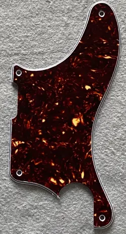 FOR FENDER TELE CABALLO TONO LIGERO GUITAR PICKGUARD,4 PLY BROWN TORTOISE