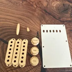 AGED FENDER USA STRATOCASTER ACCESSORIES KIT