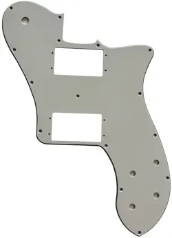 FITS FENDER US 72 TELECASTER DELUXE RE-ISSUE GUITAR PICKGUARD 3 PLY PARCHMENT