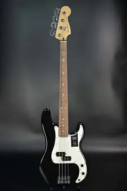 FENDER PLAYER SERIES PRECISION BASS BLACK PAU FERRO