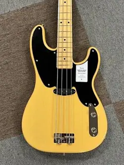FENDER MADE IN JAPAN TRADITIONAL ORIGINAL 50S PRECISION BASS  MAPLE FINGERBOAR