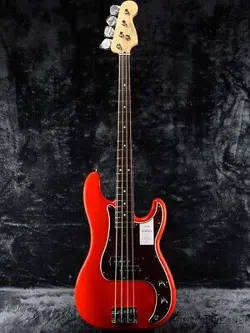 FENDER MADE IN JAPAN HYBRID II PRECISION BASS  MODENA RED   ROSEWOOD       0