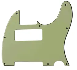 FOR FENDER ESQUIRE VINTAGE TELE 8-HOLE P90 GUITAR PICKGUARD 3 PLY VINTAGE GREEN