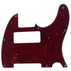 FOR FENDER ESQUIRE VINTAGE TELE 8-HOLE P90 GUITAR PICKGUARD 4 PLY RED TORTOISE