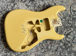 1982 1983 FENDER USA AMERICAN BULLET GUITAR BODY BLONDE WHITE ORIGINAL