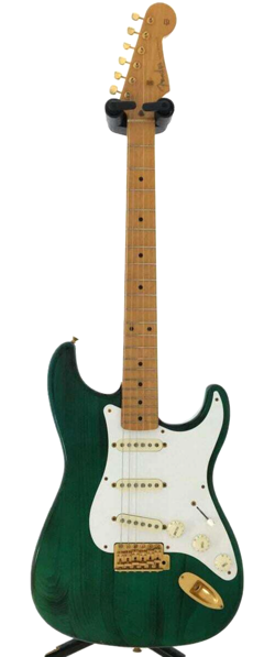 FENDER JAPAN ELECTRIC GUITAR ST57G-65 CCG CHARCOAL GREEN USED QI1869