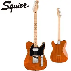 SQUIER BY FENDER AFFINITY SERIES TELECASTER FMT SH -MOCHA MAPLE- LOAN ONLINE STO