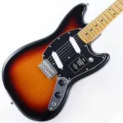 FENDER: PLAYER II MUSTANG (3-COLOR SUNBURST/MAPLE) ELECTRIC GUITAR