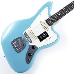 FENDER: PLAYER II JAGUAR (AQUATONE BLUE/ROSEWOOD) ELECTRIC GUITAR