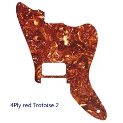PARTS FOR US CUSTOM FENDER SQUIER  JAGMASTER GUITAR PICKGUARD RED TORTOISE