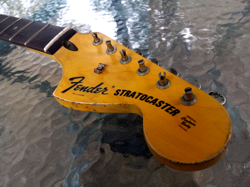 GENUINE FENDER LIC RELIC STRAT NECK AGED NITRO '70S STRATOCASTER MR G'S CUSTOMS
