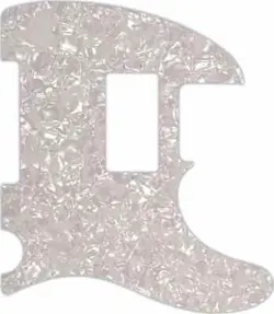 WD CUSTOM PICKGUARD FOR FENDER AMERICAN PERFORMER TELECASTER HUMBUCKER #28 WH...