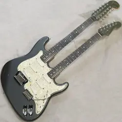 FENDER CUSTOM SHOP DOUBLE NECK STRATOCASTER '89 CHARCOALFROST/R