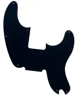 NEW 1 PLY BLACK FITS FENDER TELECASTER PRECISION BASS GUITAR PICKGUARD