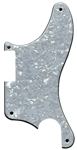 FOR FENDER TELE CABALLO TONO LIGERO HUMBUCKER GUITAR PICKGUARD,4 PLY WHITE PEARL