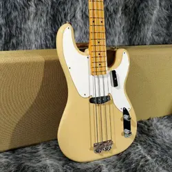 FENDER USA AMERICAN VINTAGE II 1954 PRECISION BASS MAPLE FINGERBOARD VINTAGE BLO