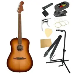 ELECTRIC ACOUSTIC BEGINNER SET FENDER REDONDO CLASSIC ACB PF ACOUSTIC GUITAR BEG