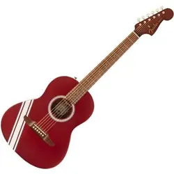 FENDER FSR SONORAN MINI CANDY APPLE RED WITH COMPETITION STRIPES [SALE NOW ON!!]