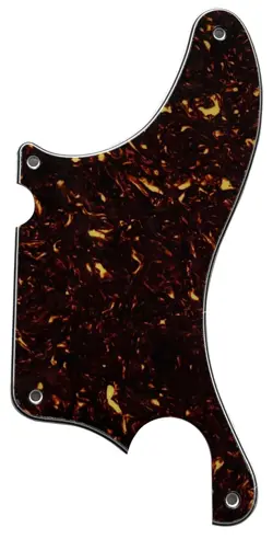 FITS FENDER TELECASTER CABALLO TONO LIGERO GUITAR PICKGUARD,4 PLY BROWN TORTOISE