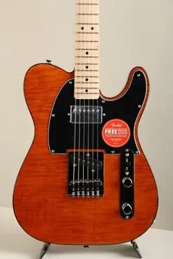 SQUIER BY FENDER AFFINITY SERIES TELECASTER FMT SH MOCHA
