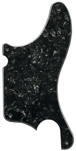 FITS FENDER TELECASTER CABALLO TONO LIGERO GUITAR PICKGUARD,4 PLY BLACK PEARL